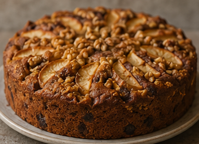 Apple & Date Cake